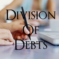 Division of Debts