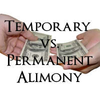 temporary v permanent alimony