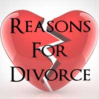 reasons for divorce